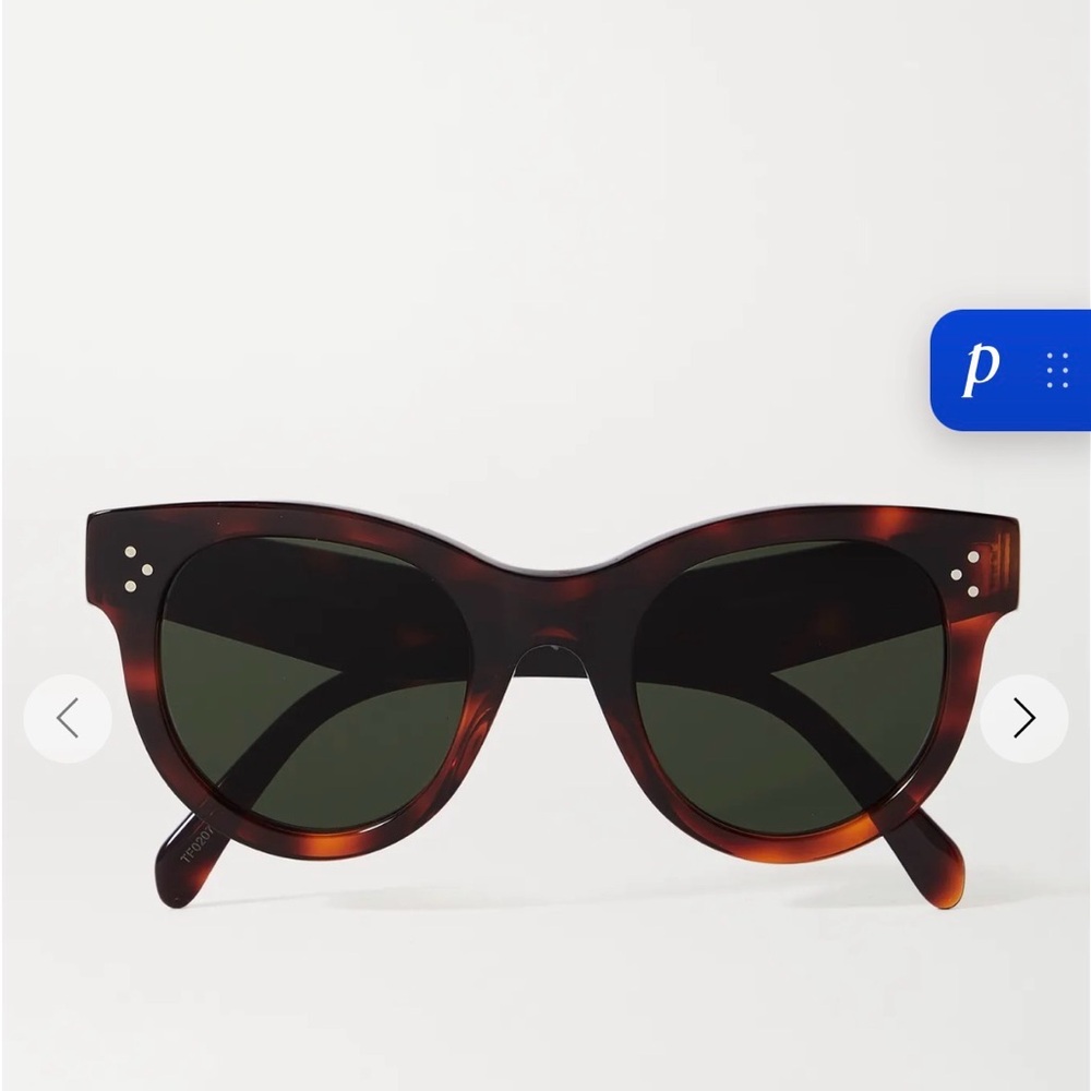 Celine Tortoiseshell Sunglasses